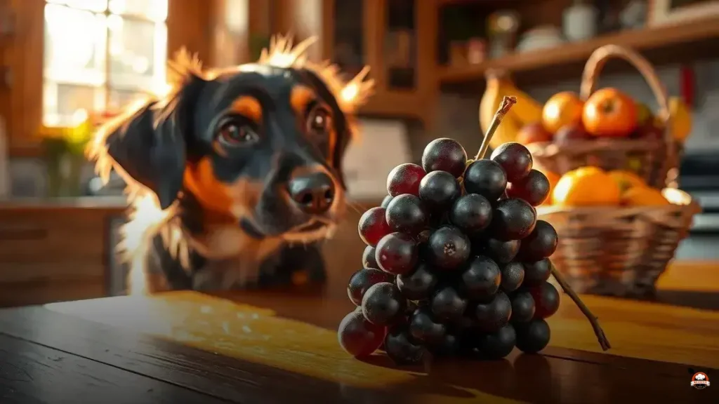 Qual a fruta que cachorro não pode comer