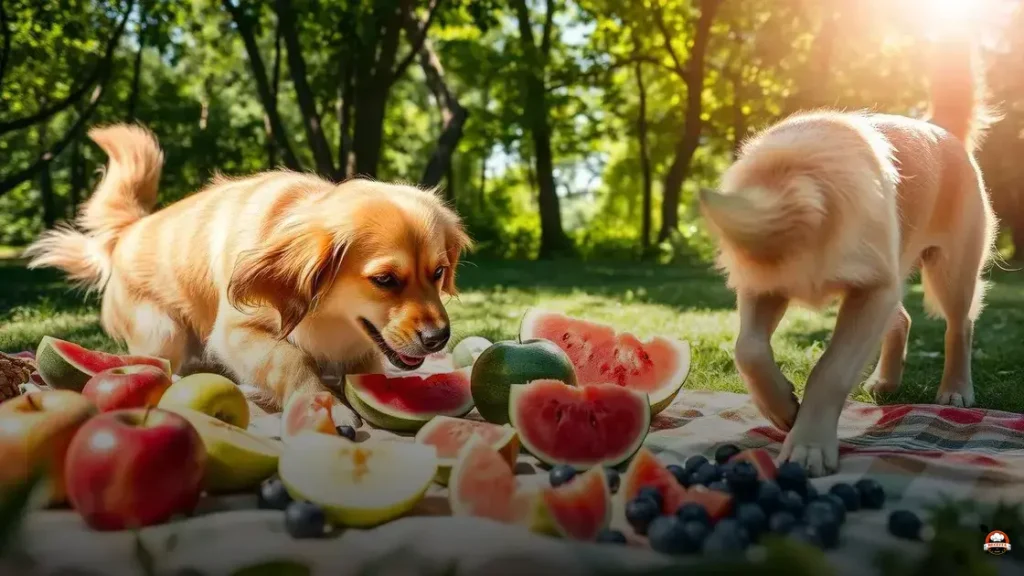 Qual a fruta que cachorro pode comer