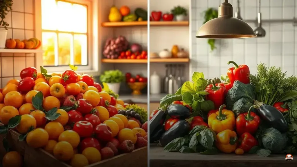 Qual a principal diferença entre fruta e legume