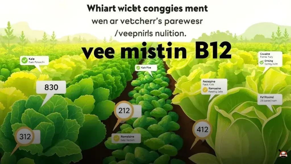 Qual a verdura mais rica em vitamina b12