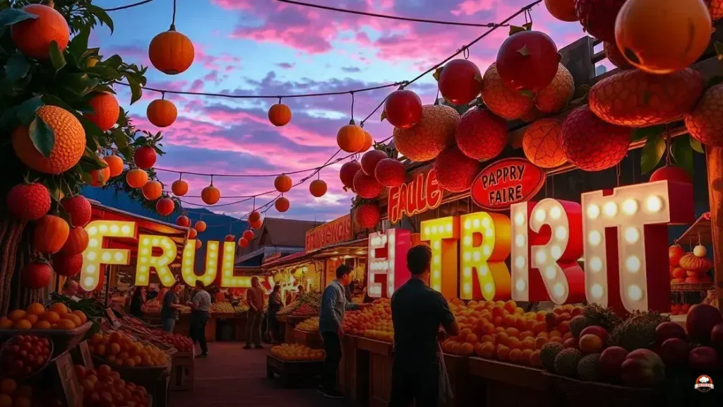 Qual é a fruta com mais letras