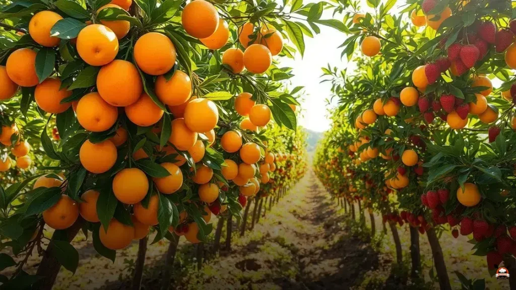 Qual é a fruta que dá o ano todo