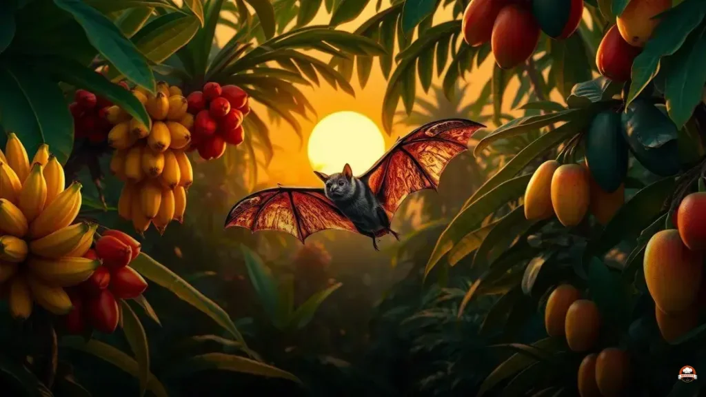 Qual é a fruta que o morcego mais gosta
