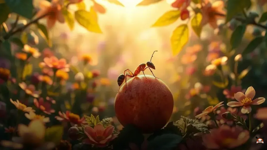 Qual formiga que sem a primeira silaba vira fruta