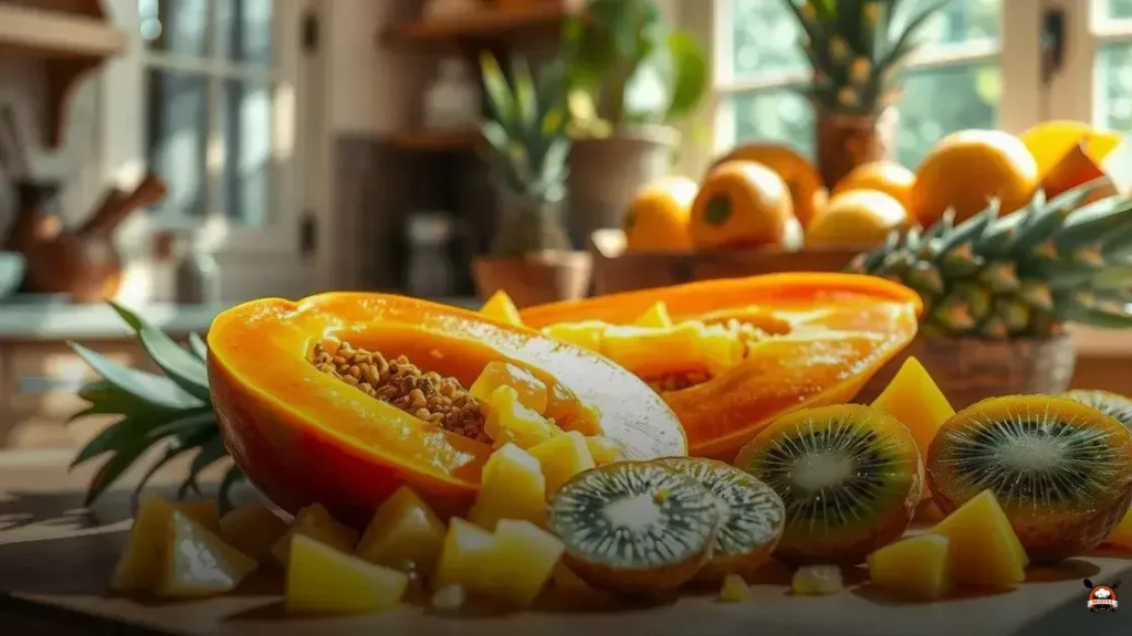 Qual fruta ajuda na digestão