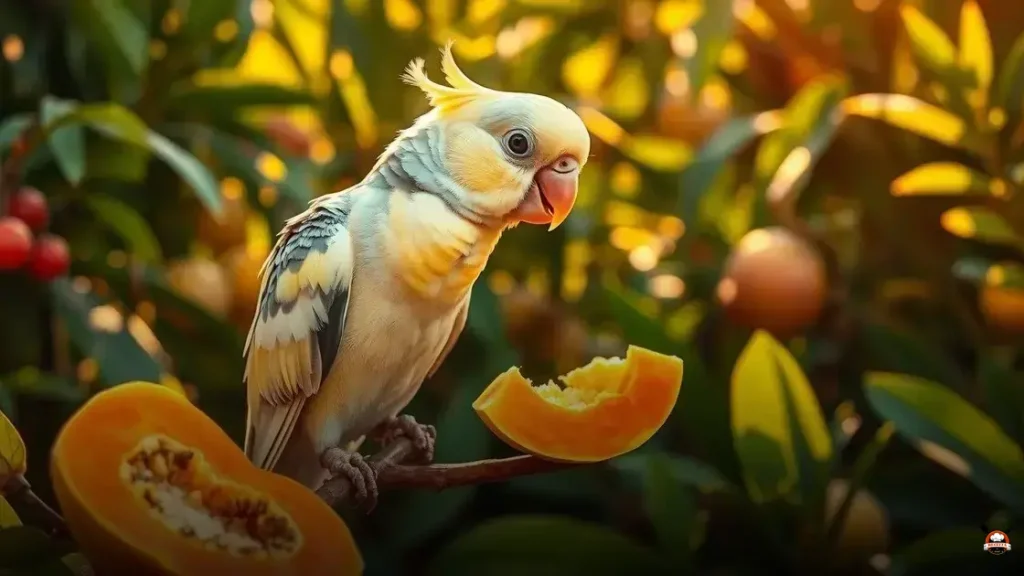 Qual fruta calopsita come