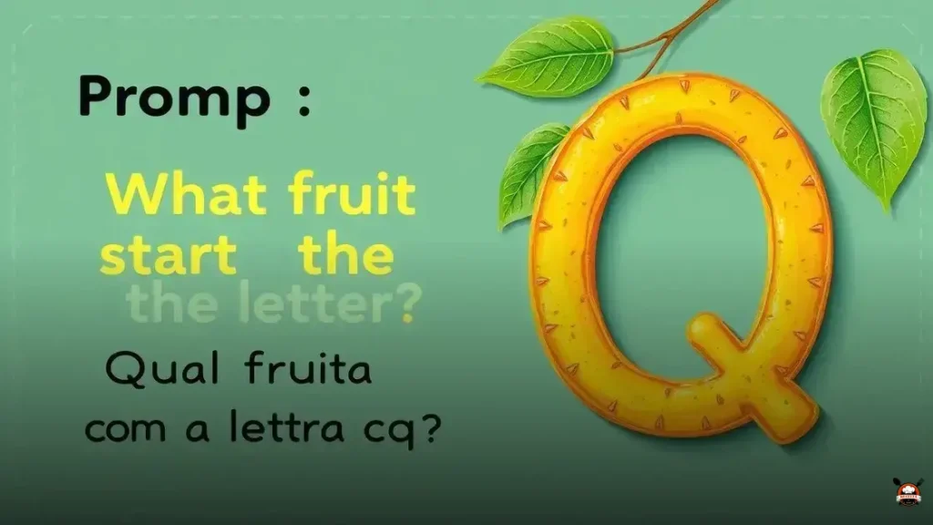 Qual fruta com a letra q