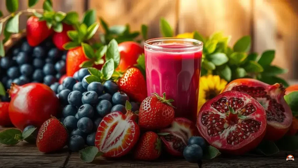 Qual fruta contem antioxidantes