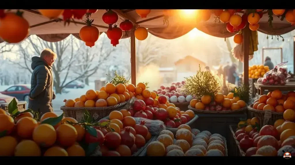 Qual fruta da no inverno