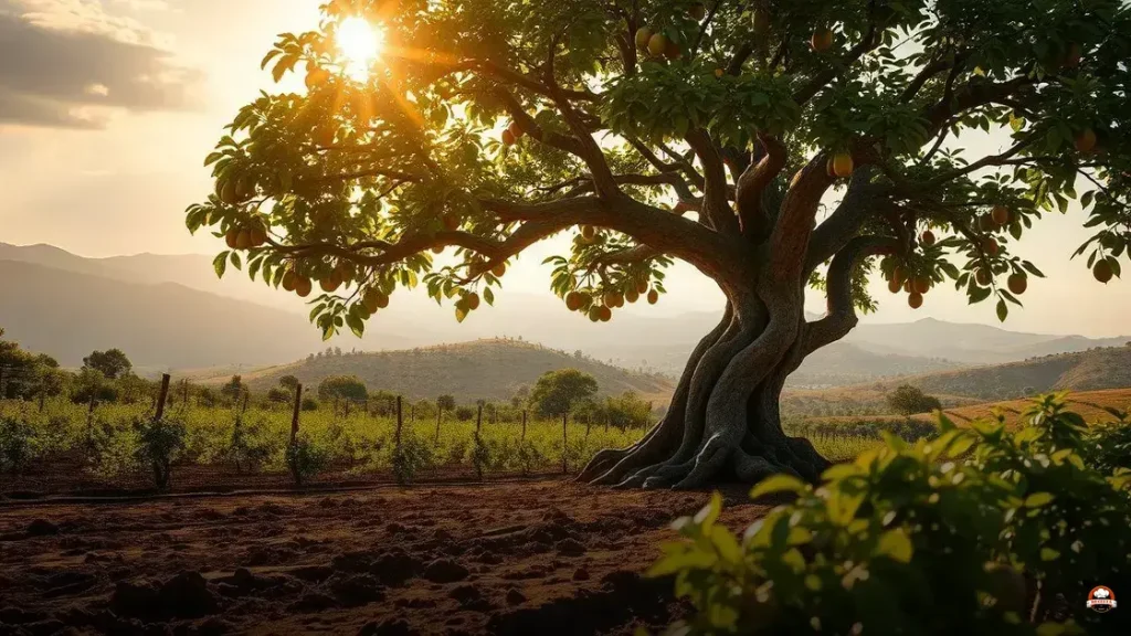 Qual fruta demora 100 anos para produzir