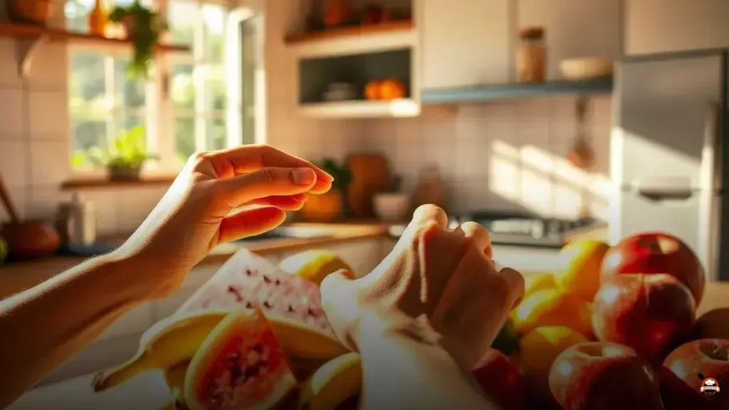 Qual fruta é bom para dor no estômago