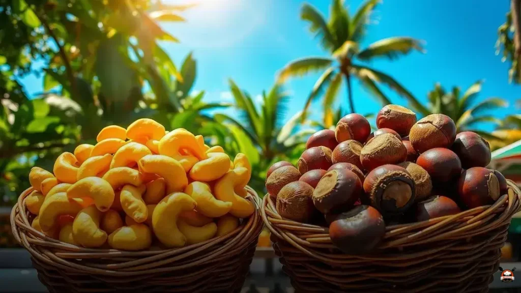 Qual fruta o caju ou castanha