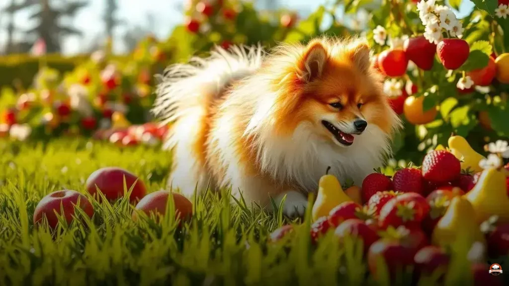 Qual fruta o spitz alemão pode comer