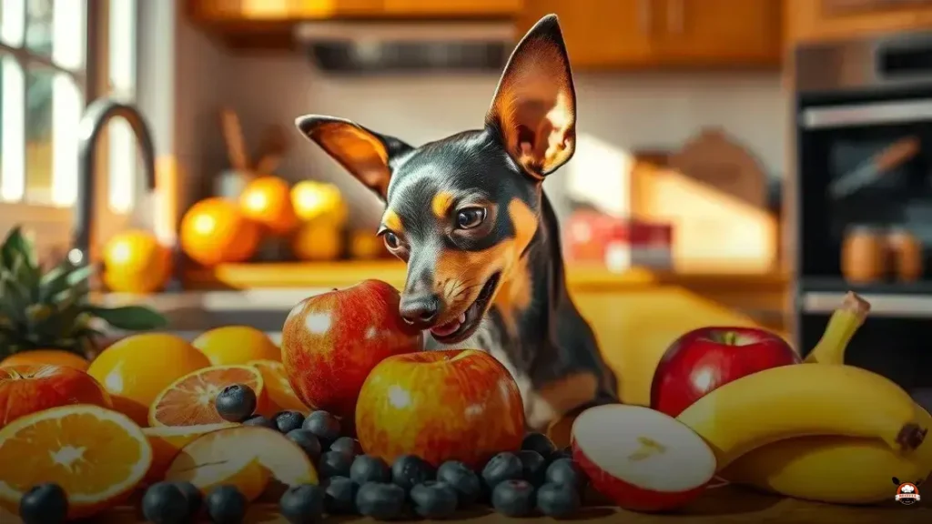 Qual fruta pinscher pode comer