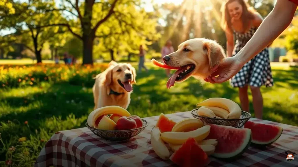 Qual fruta posso dar para cachorro