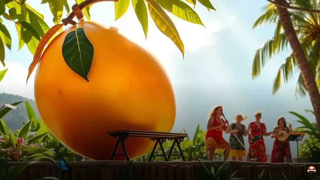 Qual fruta quer ser um instrumento musical