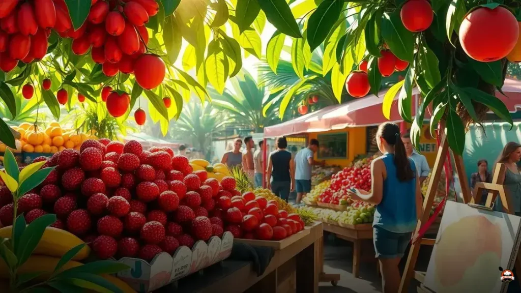 Qual fruta rima com guaraná