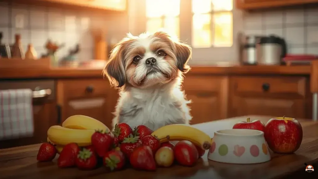 Qual fruta shih tzu pode comer