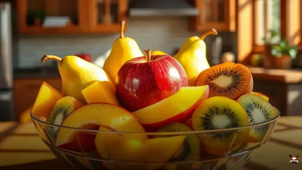 Qual fruta substitui a pera