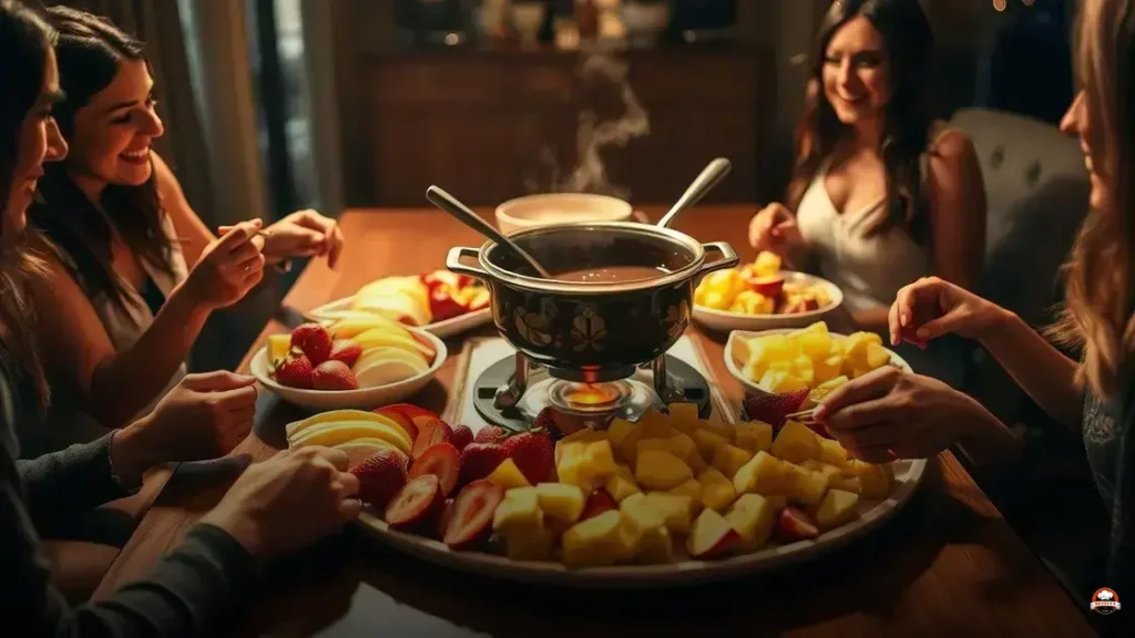 Qual fruta usar no fondue