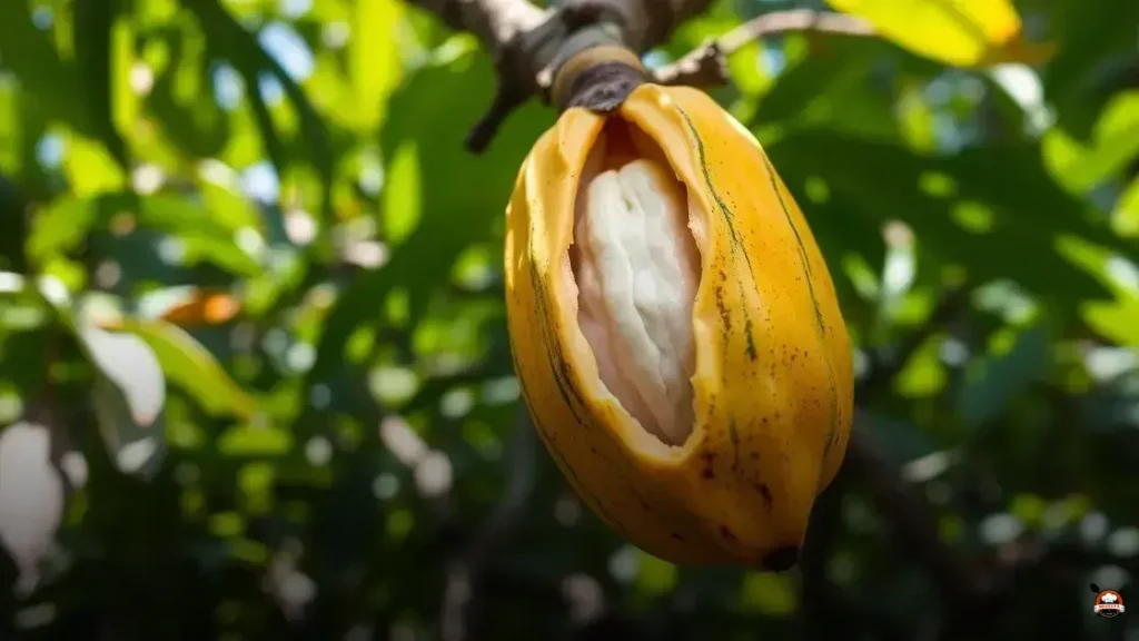Qual o gosto da fruta do cacau