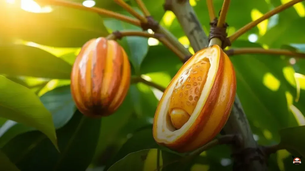 Qual o sabor do cacau fruta