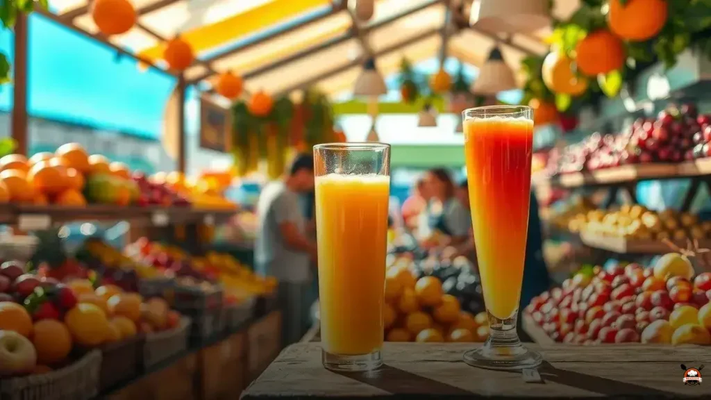 Qual suco de fruta é menos calorico