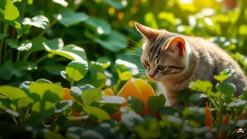 Qual verdura gato pode comer