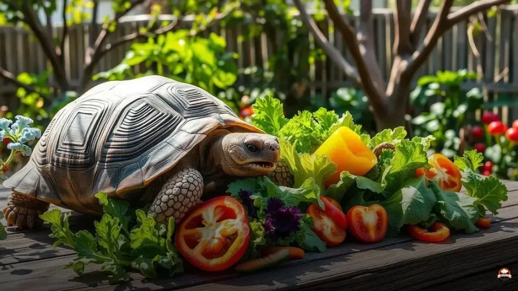 Qual verdura o jabuti pode comer