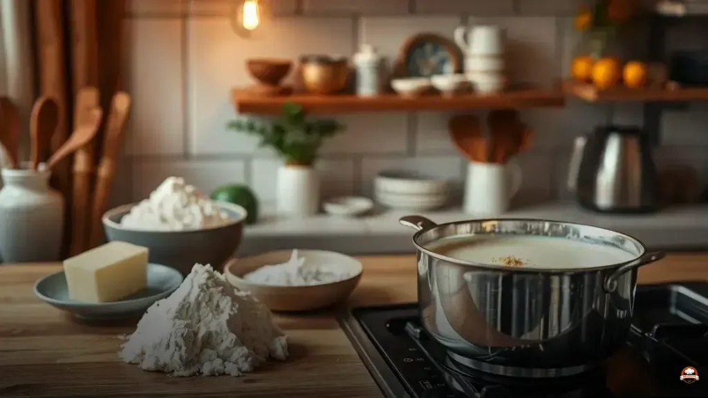 Receta de cómo hacer salsa blanca