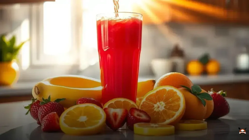 Suco de morango combina com qual fruta