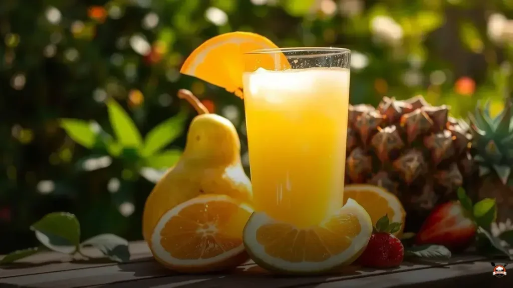 Suco de pera combina com qual fruta