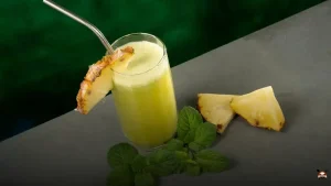Suco abacaxi com hortelã: refrescante e cheio de sabor!