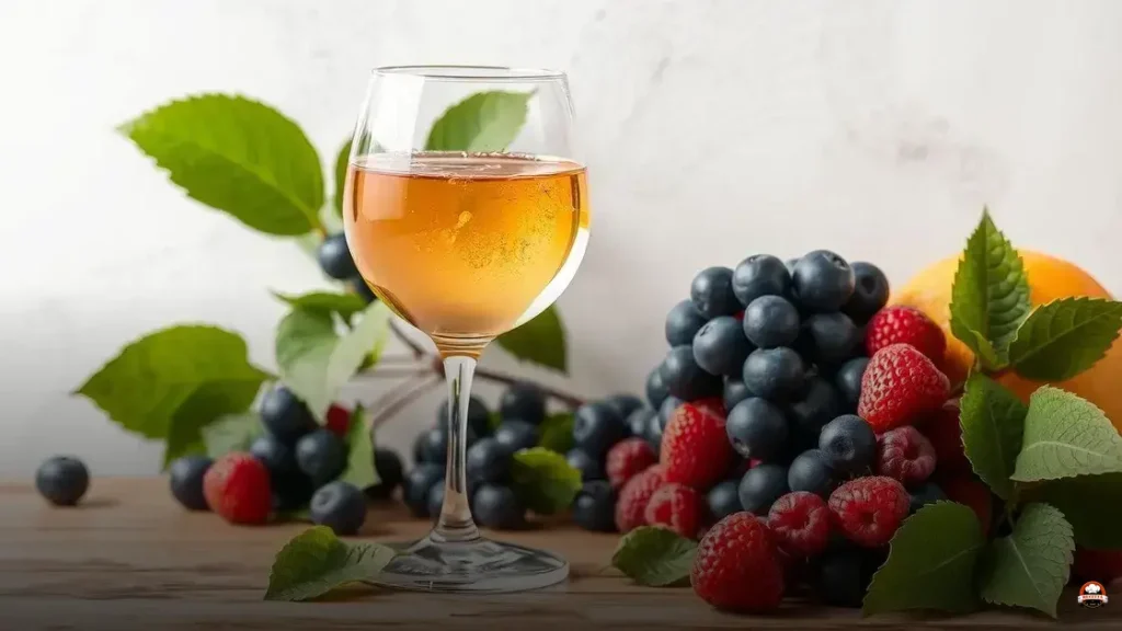 Vinho combina com qual fruta