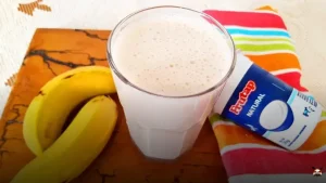 Vitamina de iogurte com banana: sabor e cremosidade irresistíveis