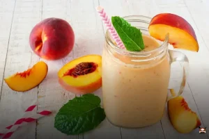 Vitamina de pessego: a refrescante bebida brasileira perfeita!