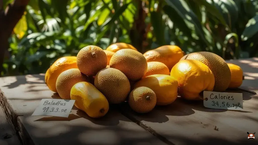 What are the calories in breadfruit