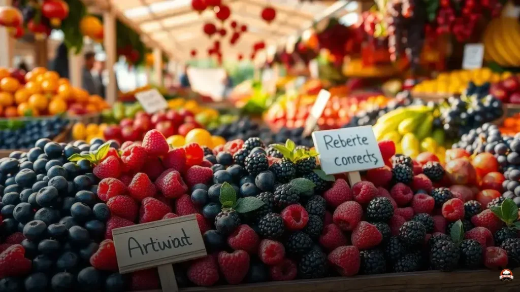 What fruit contains antioxidants?