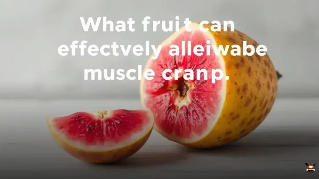 What fruit is good for cramps