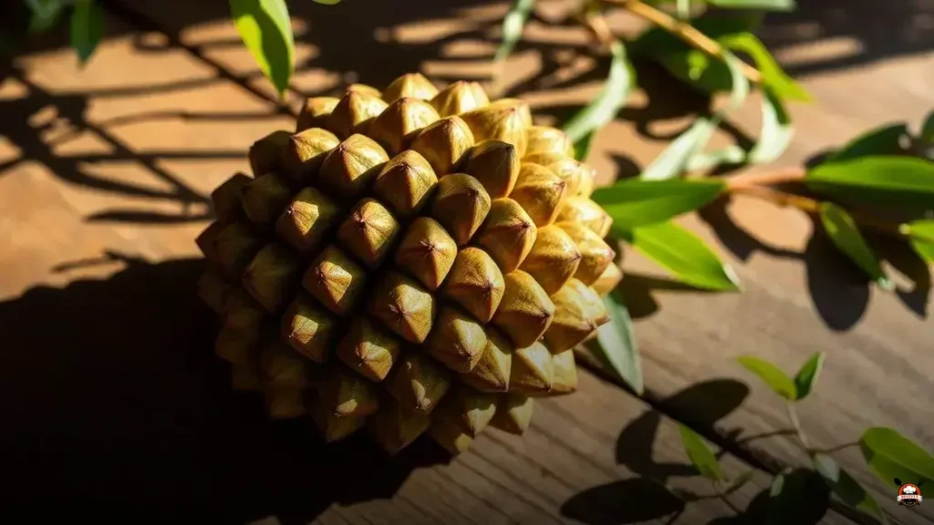 What fruit looks like a pine cone