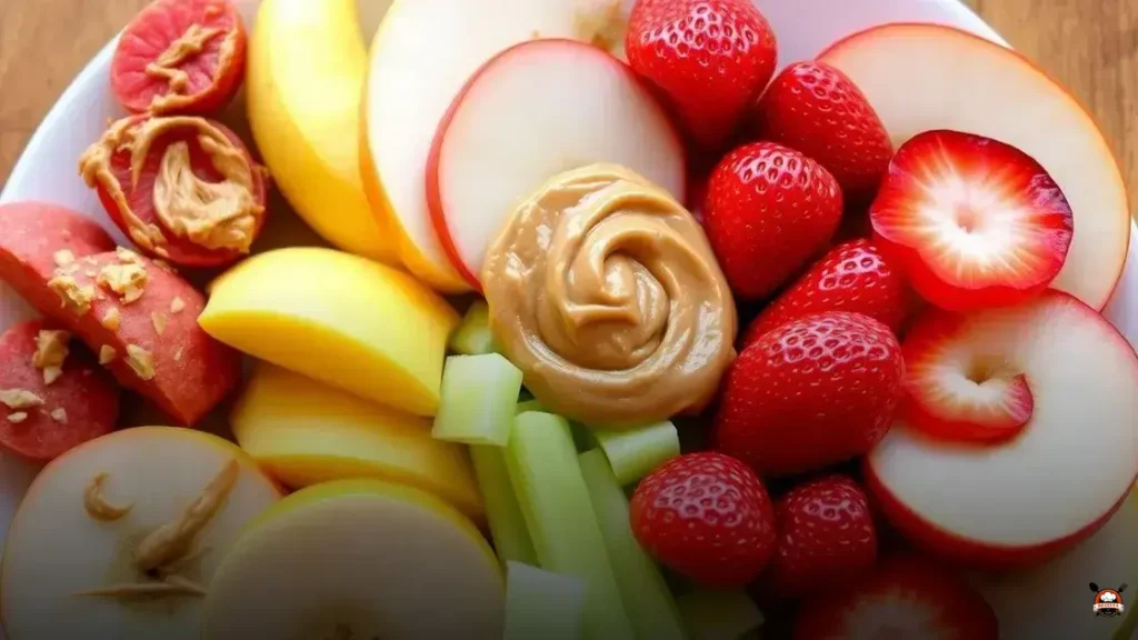 What fruit to eat with peanut butter