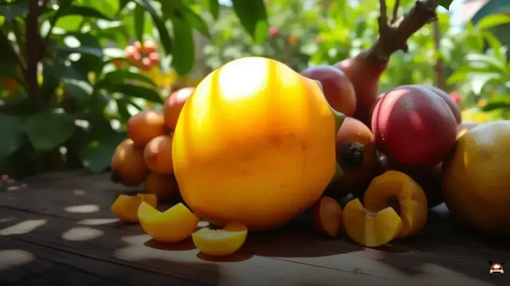 What fruit with the letter V