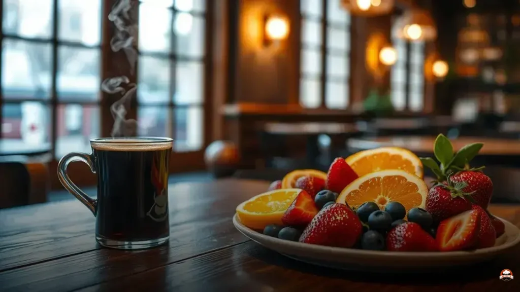 Which fruit goes with coffee