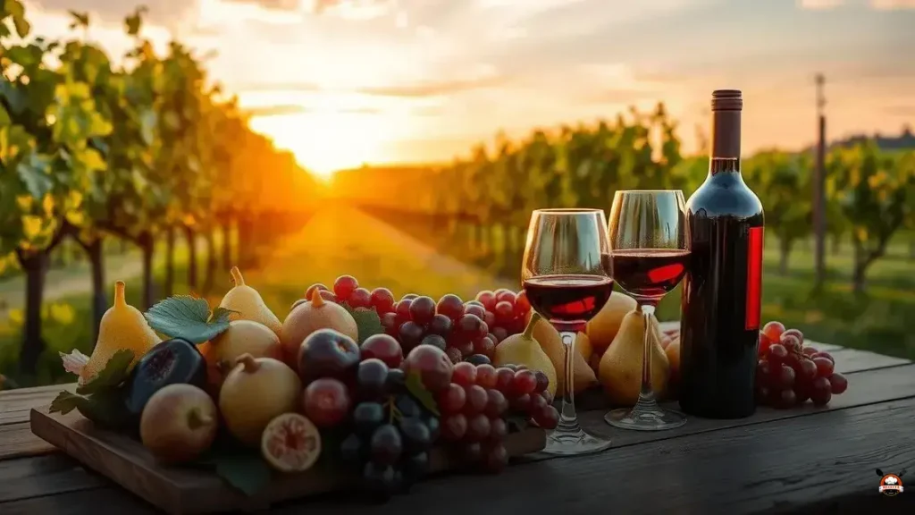 Which fruit goes with wine