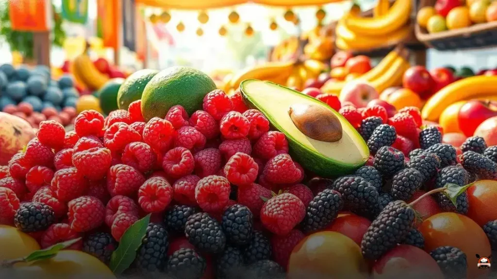 Which fruit has the most fiber
