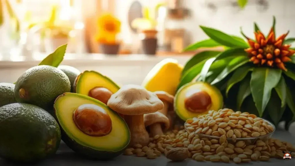 Which fruit has vitamin b5