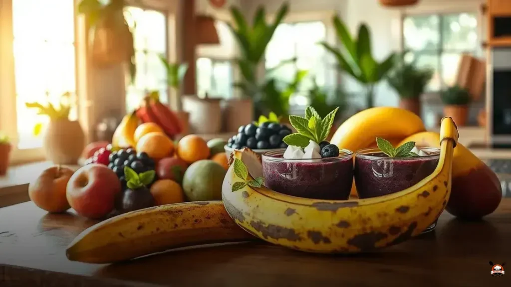 Which fruit is bad with açaí