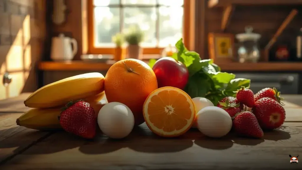 Which fruit is bad with eggs