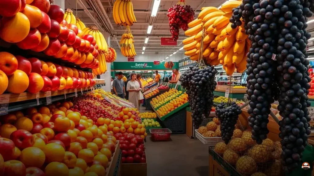 Which fruit is in the store