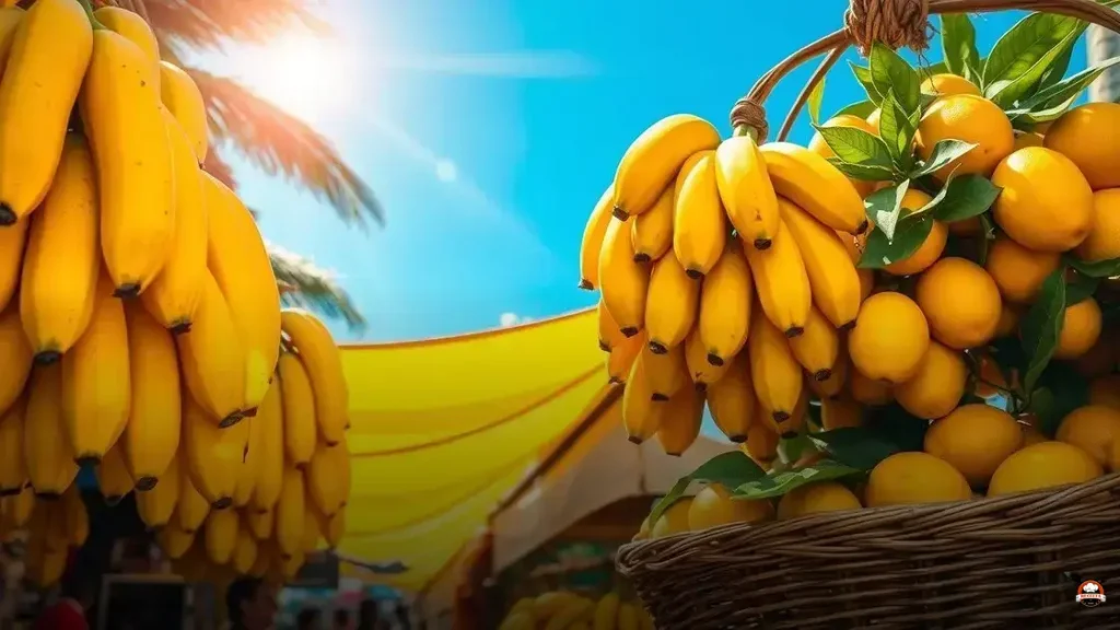 Which fruit is yellow